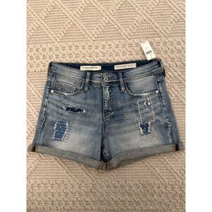 Pilcro & The Letterpress — Women's Slim Boyfriend Denim Shorts — Size 29